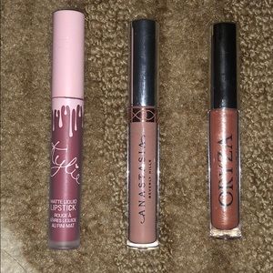 Kylie liquid lip, ABH liquid lip, and more